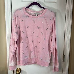 Lucky Brand Light Pink Sweatshirt